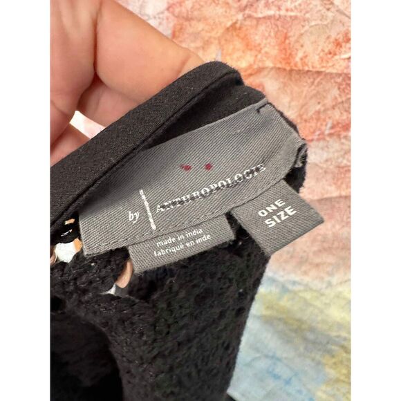 Anthropologie Mixed Lace Crochet Duster Jacket - Picture 8 of 8